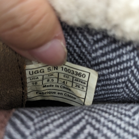 UGG Waterproof Leather Wedge Boots - Picture 15 of 16